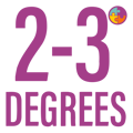 2-3 Degrees ltd logo