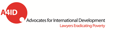 Advocates for International Development logo