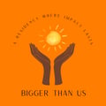 Bigger Than Us Residency logo