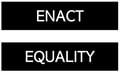 Enact Equality logo