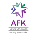 AFK - Working With Disability logo
