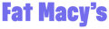 Fat Macy's logo