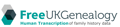 Free UK Genealogy CIO logo