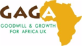 Goodwill and Growth for Africa UK (GAGA) logo