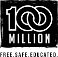 100 Million logo