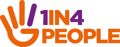 1in4people ltd logo