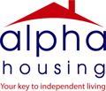 Alpha Housing  logo
