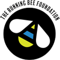 The Running Bee Foundation logo