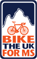 Bike the UK for MS logo