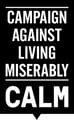 Campaign Against Living Miserably (CALM) logo