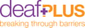 deafPLUS logo