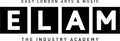 East London Arts and Music logo