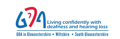 GDA (Gloucestershire Deaf Association) logo