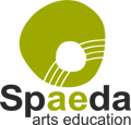 SPAEDA (Somerset Partnership Arts Education Agency) logo