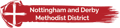 The Nottingham and Derby Methodist District logo