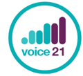 Voice 21 logo