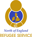 North of England Refugee Service logo