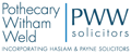 Pothecary Witham Weld inc Haslam & Payne Solicitor logo
