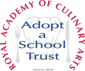 Royal Academy of Culinary Arts' Adopt a School Trust logo