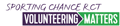 Sporting Chance by Volunteering Matters logo