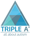Triple A (All About Autism) logo