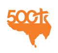 500k International logo