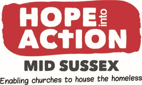 Hope into Action: Mid Sussex logo