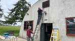 Nissen Hut revamp workers June 24.jpg
