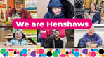 Henshaws Society for Blind People logo