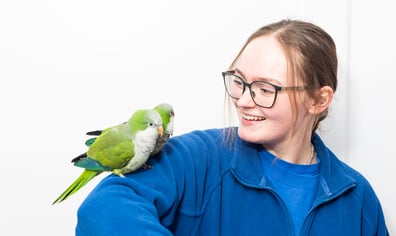 Leah-with-Birds