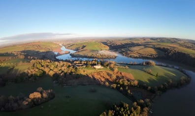 River Dart and Sharpham House - CREDIT Ern Stock - LO RES