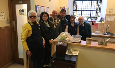 2024-02 volunteers with Steve the Mayor