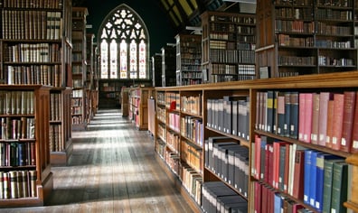 Charles and Joseph Hansom - Big Library interior