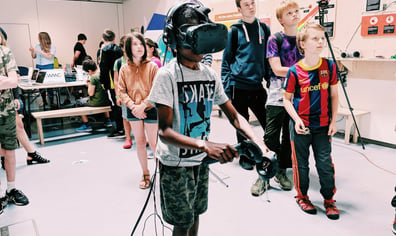 child playing with VR 2020 copy