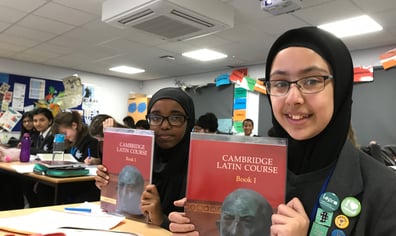 Classics students at Lionheart Academies Trust school