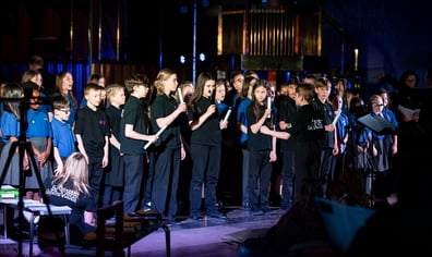 Ex Cathedra Academy & Ravensdale Primary at Coventry Cathedral