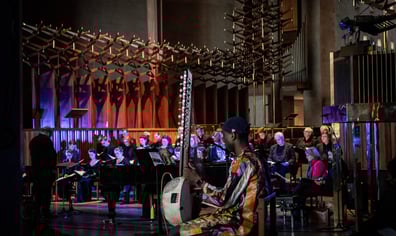 Ex Cathedra with Kadialy Kouyate at Coventry Cathedral