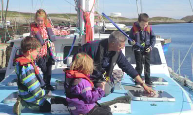 Floating Classroom Eoligarry PS Sept 2015