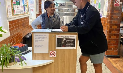 Front desk