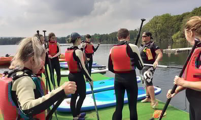 preparing to Paddle