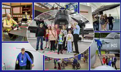 RAF Museum Volunteering Collage 2