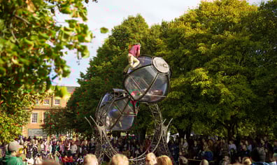 Visitors at Festival of Thrift's tenth anniversary event September 2022 Sat 178