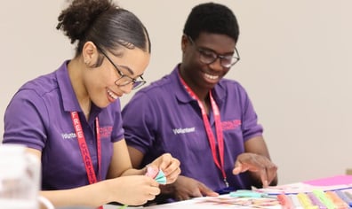 Volunteering-young-volunteers-NHS-staff-pilot-Jasmine-and-Divine
