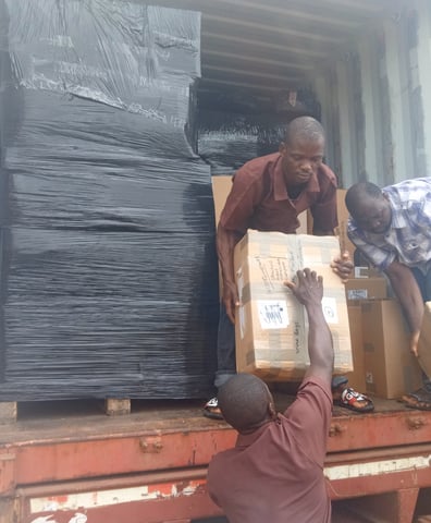 Container- Sierra Leone, Holy Spirit Hospital