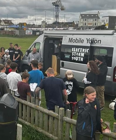 Electric Storm Youth in action in Lancing