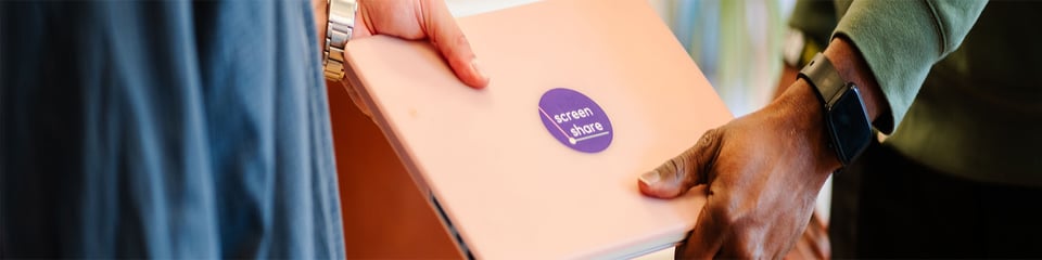 Screen Share banner