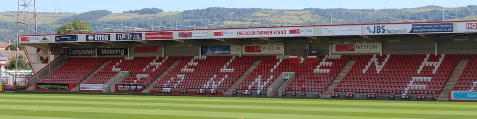 Cheltenham Town Community Trust banner