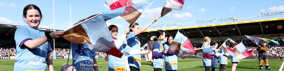 The Harlequins Foundation banner