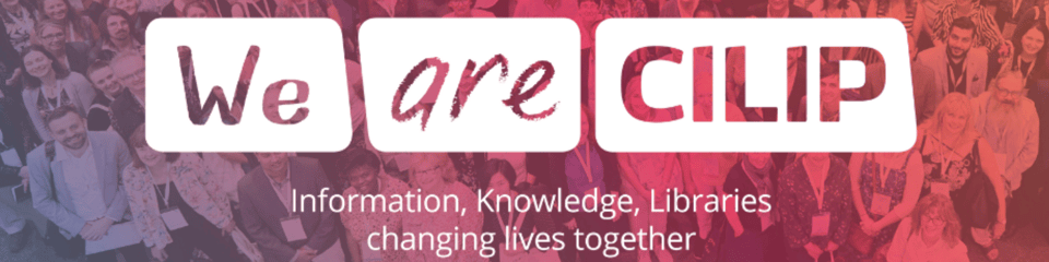 Chartered Institute of Library and Information Professionals banner