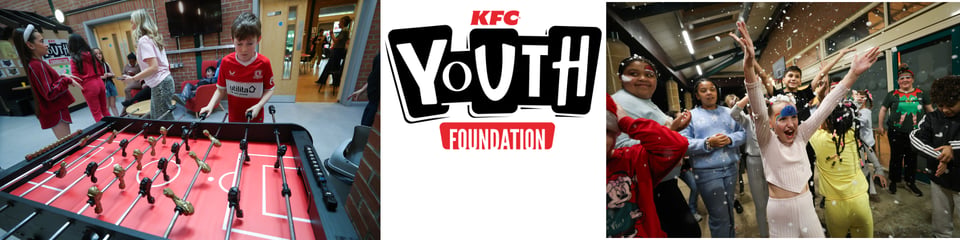 KFC Youth Foundation banner
